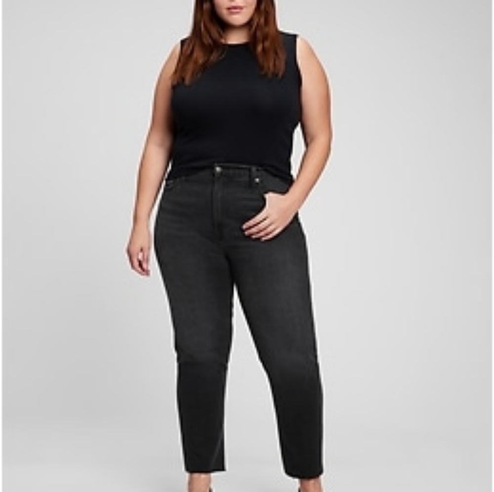 Gap High Rise Straight Jeans - Picture 1 of 5
